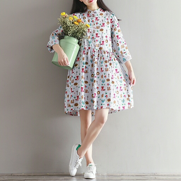 NEW Lovely Long Sleeve Midi Dress - Picture 2 of 8