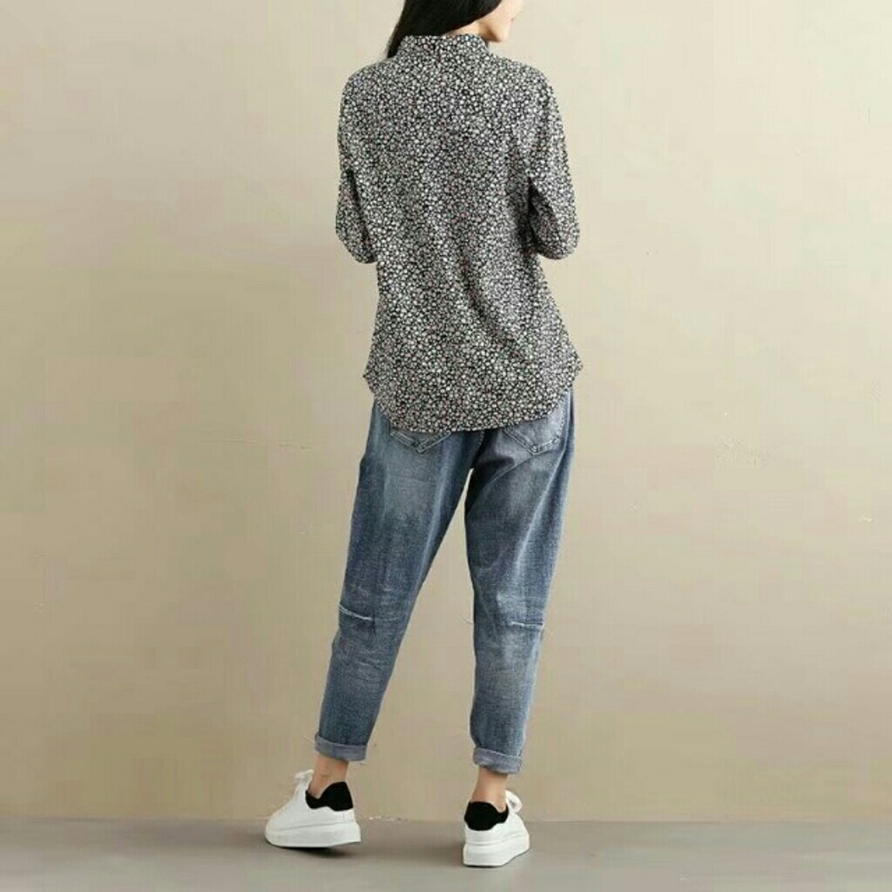 NEW Floral Button Down Shirt - Picture 3 of 3