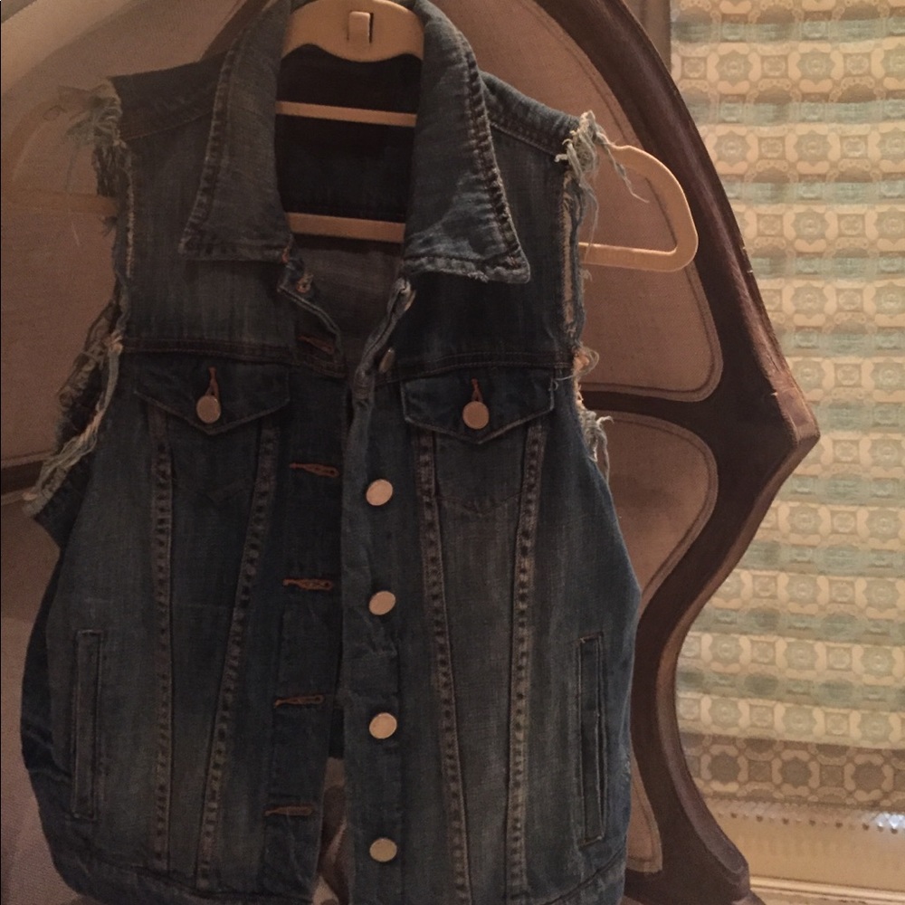 Blank NYC denim vest