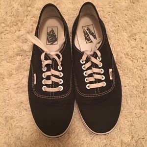 Vans black sneakers