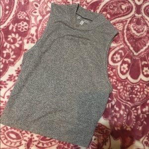 Brand new grey crop top