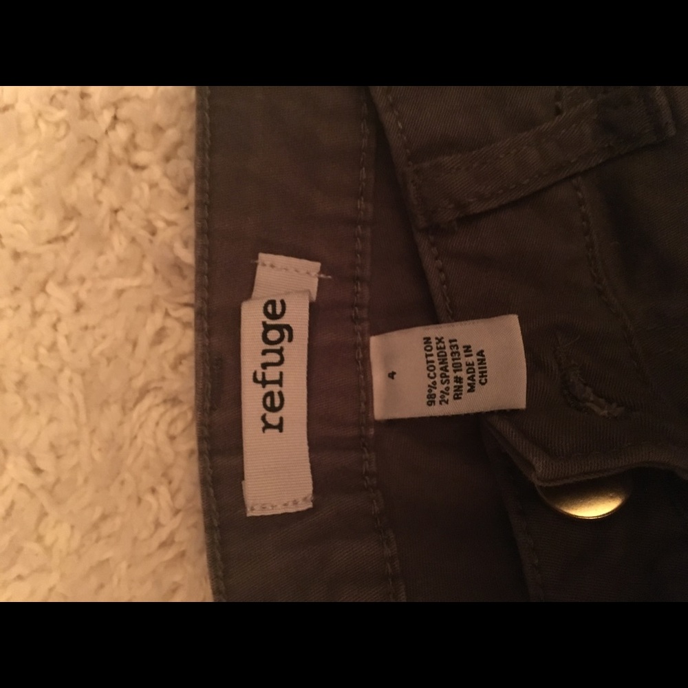 Charlotte Russe olive skinny jeans