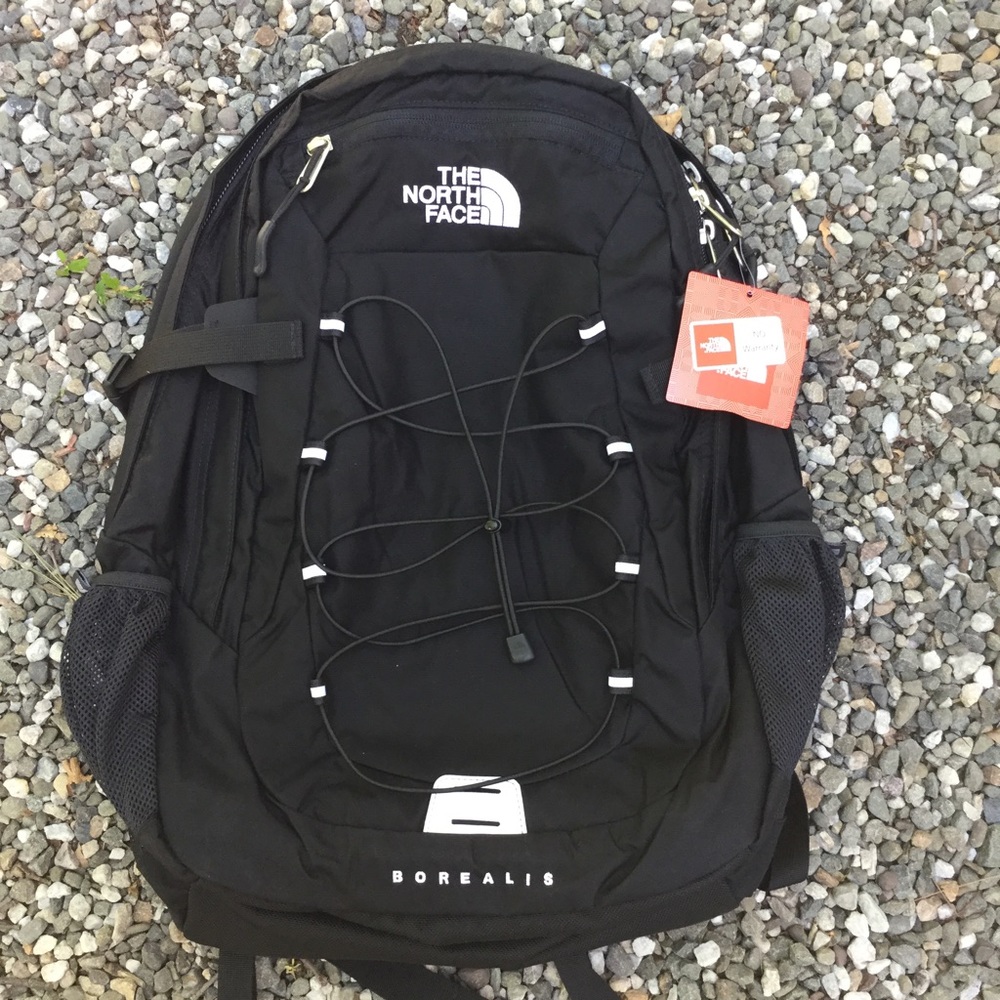 North Face W Borealis Backpack Black New