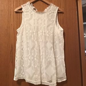 Doe & Rae lace tank