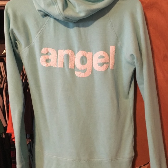 PINK Victoria's Secret Tops - VS Angel Zip Up Hoodie XS