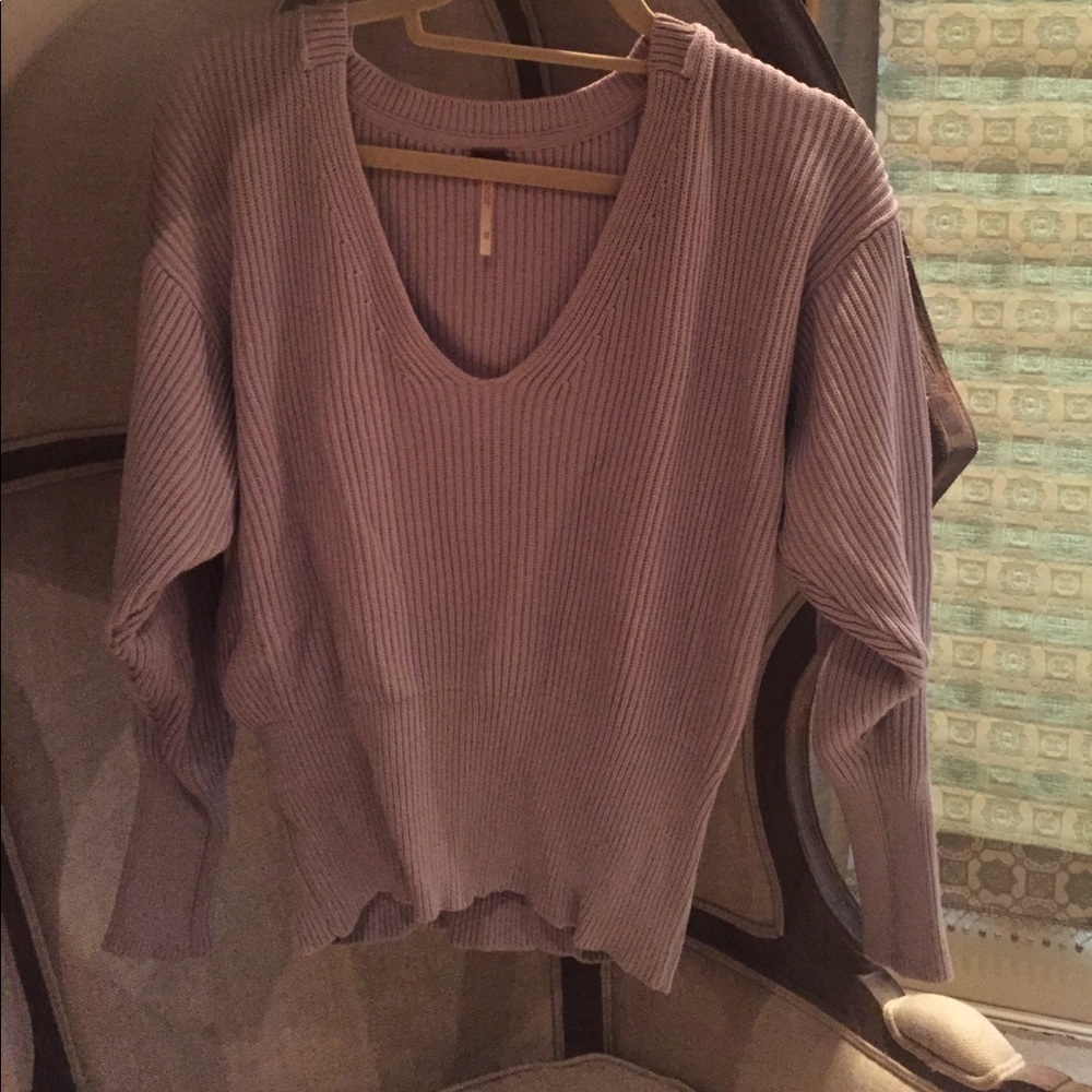 Free people cotton sweater