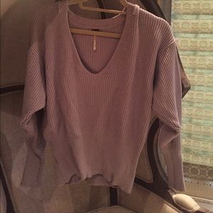Free people cotton sweater