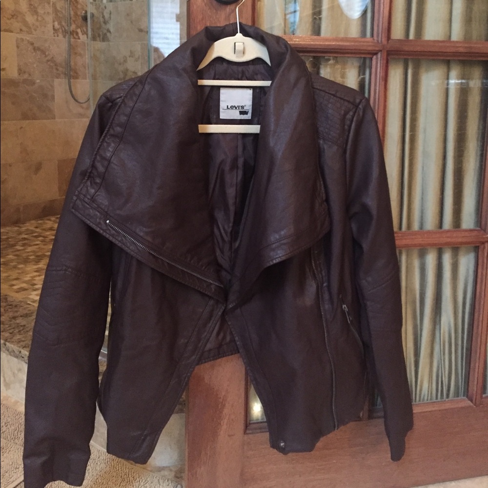 Levi's faux leather jacket