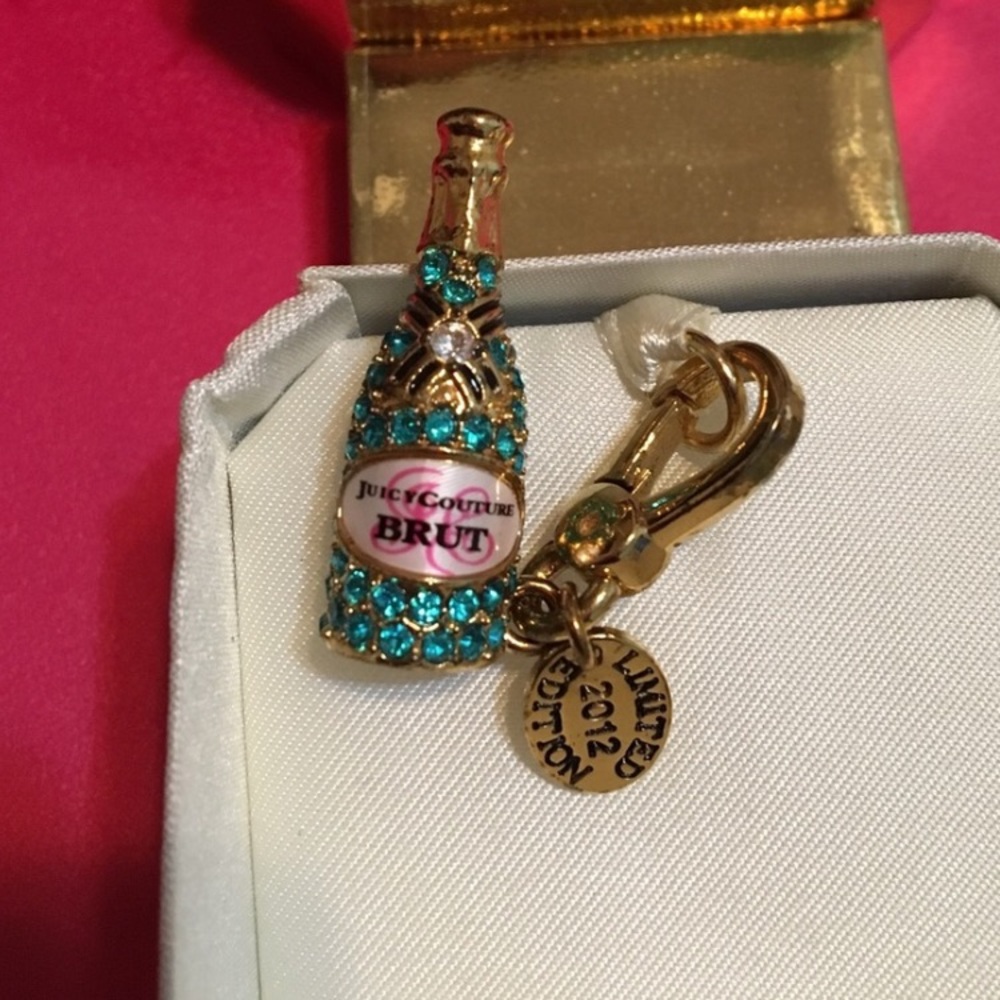 🥂Juicy Couture BRUT Champagne 2012 Charm- RARE🍾