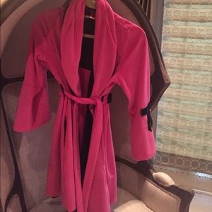 Betsy Johnson pink robe