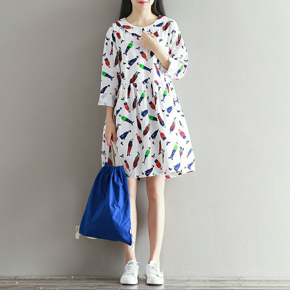 NEW Lovely Long Sleeve Midi Dress - Picture 3 of 5