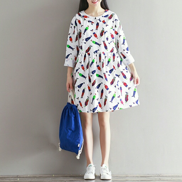 NEW Lovely Long Sleeve Midi Dress - Picture 4 of 5