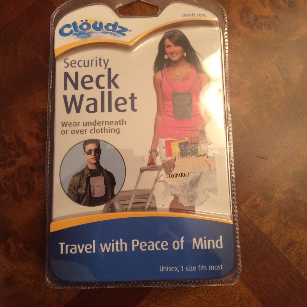 Neck wallet unopened