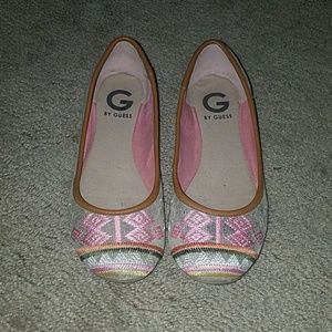 Gold G by Guess flats