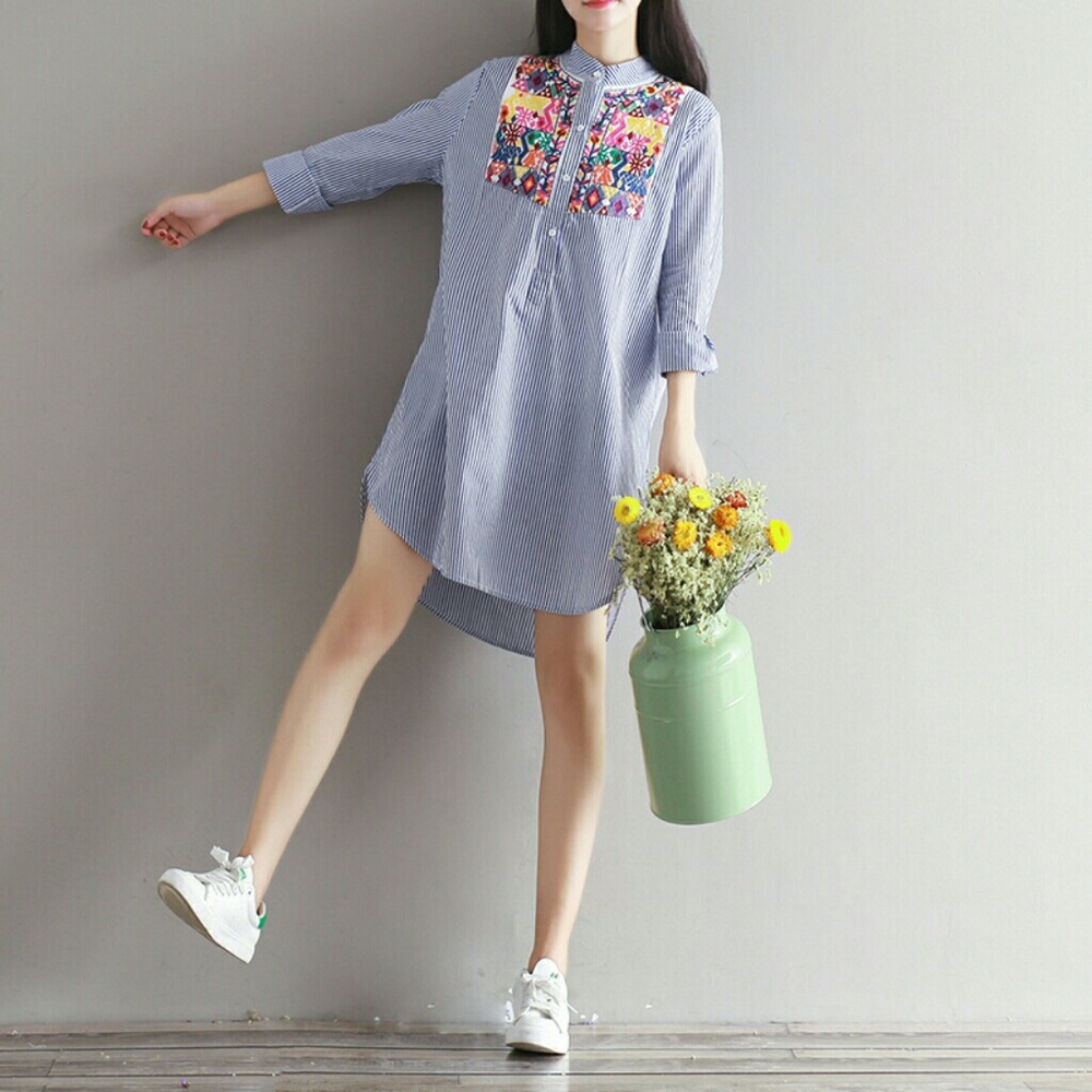 NEW Lovely Long Sleeve Midi Dress - Picture 3 of 5