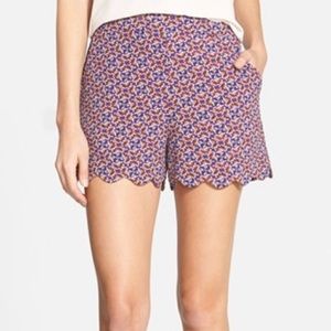 June and Hudson scalloped shorts