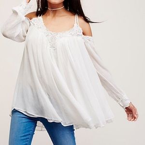 FREE People Farrah chiffon tunic