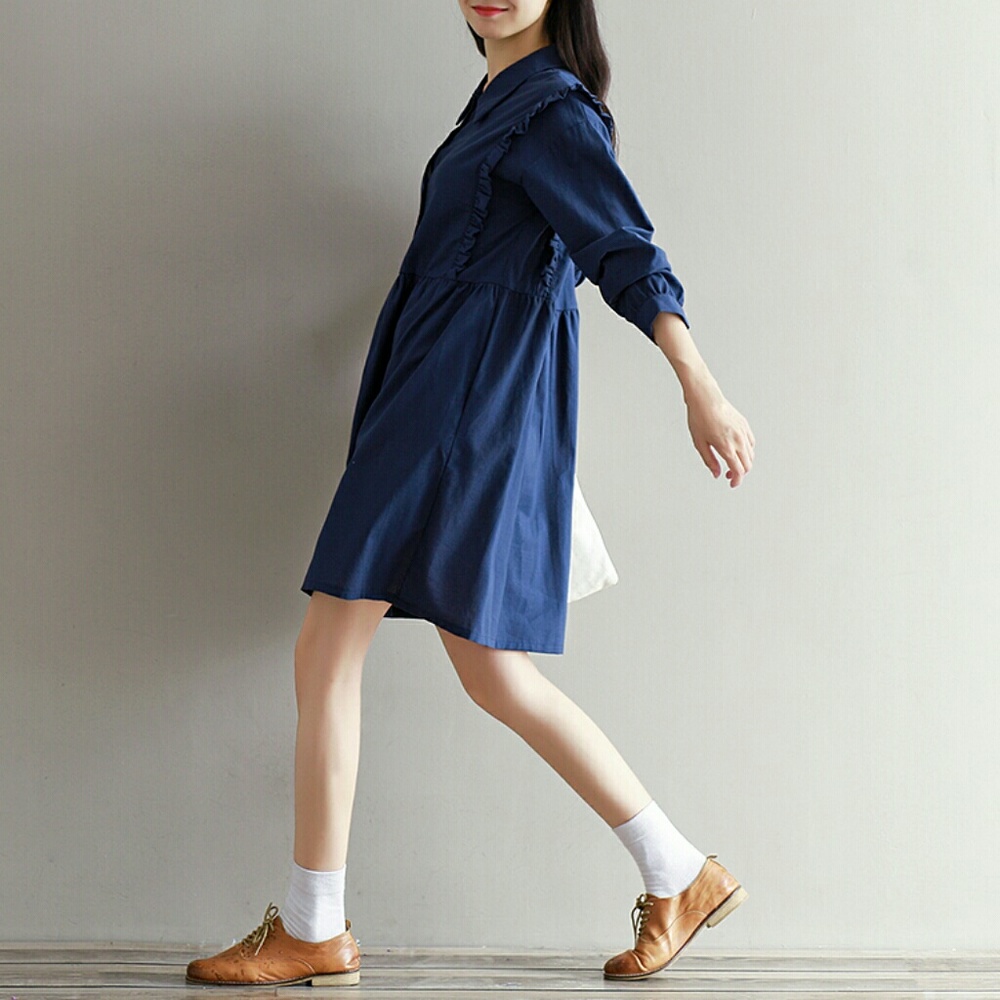 Long Sleeve Midi Dress - Picture 8 of 8