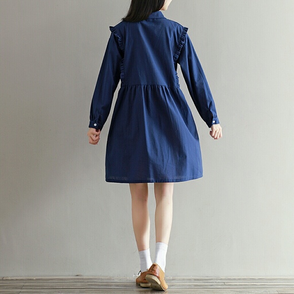 Long Sleeve Midi Dress - Picture 4 of 8