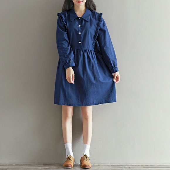 Long Sleeve Midi Dress - Picture 5 of 8