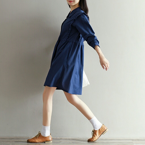 Long Sleeve Midi Dress - Picture 8 of 8