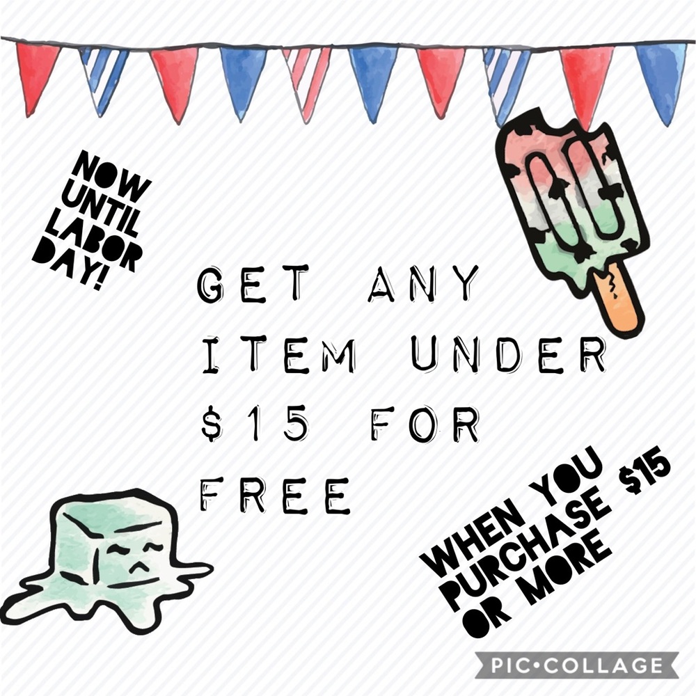Now until Labor Day Sale🎈🎈🎈