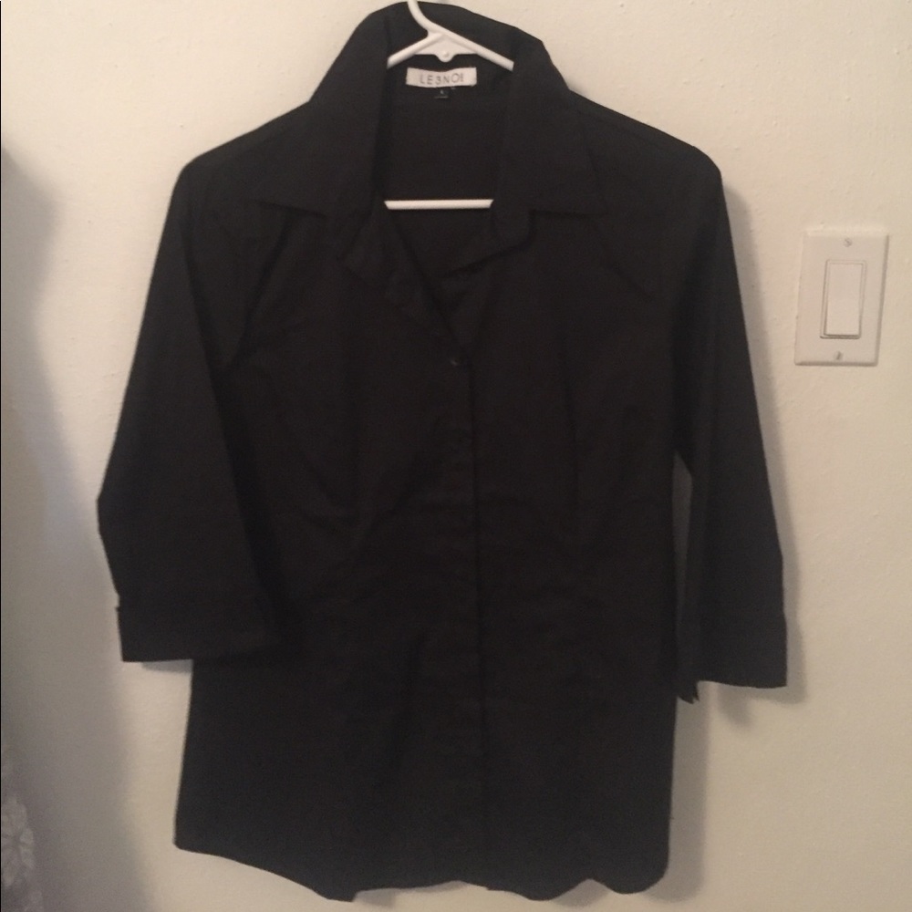 Black dress shirt