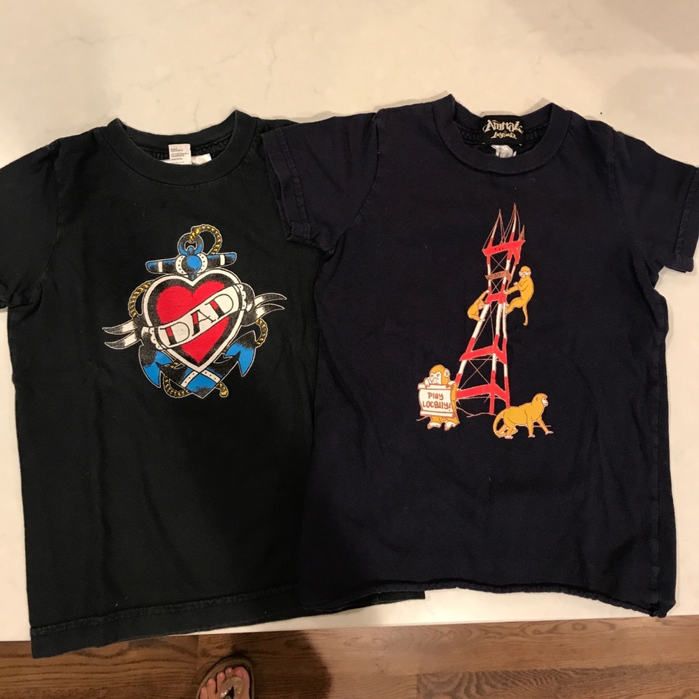 Bundle of size 2 toddler t-shirts