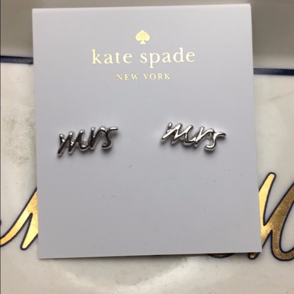 Kate Spade Mrs Earrings
