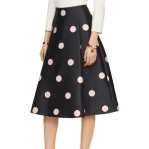 Kate Spade 'Lysa' dot skirt