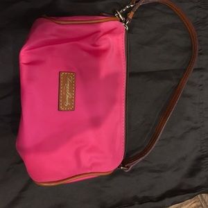 Dooney and Bourke Hot Pink Mini Barrel Bag