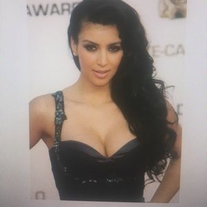 ⚠️CELEB WORN⚠️ Faviana "6000" Black Gown