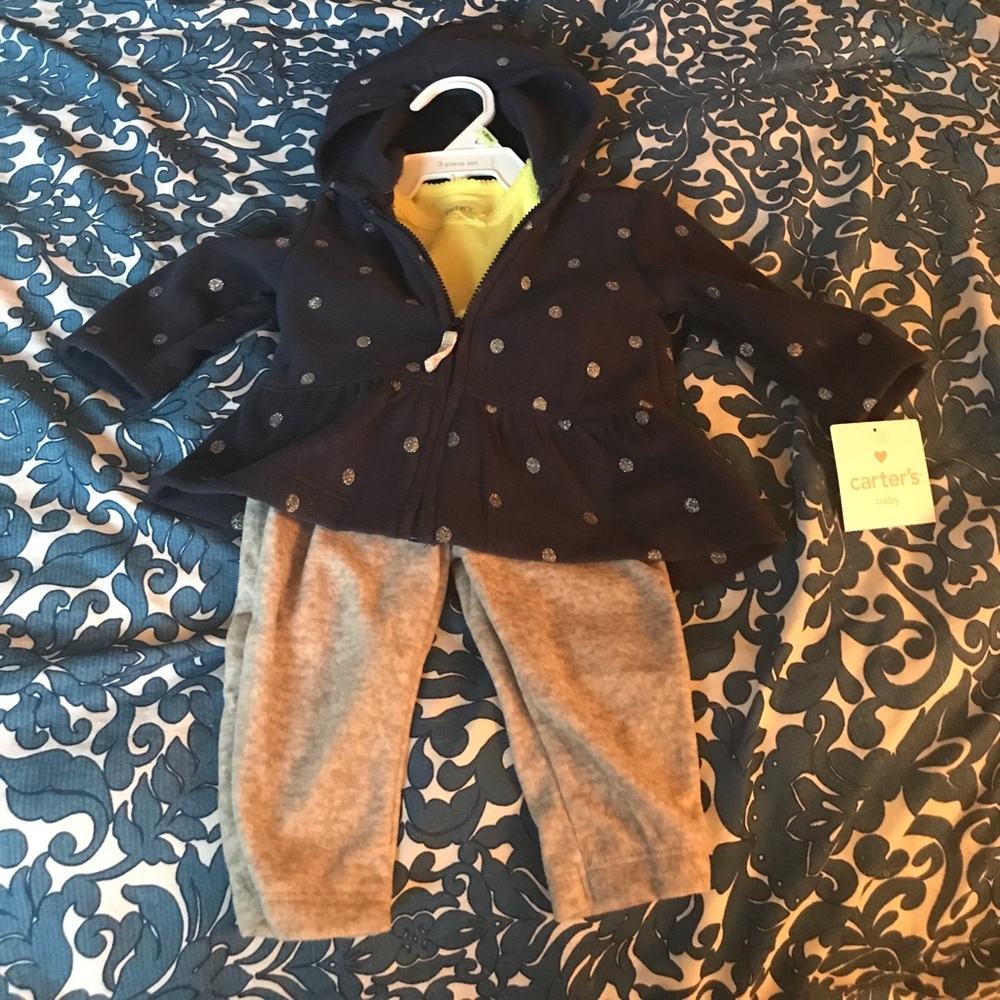 3 piece Carters outfit