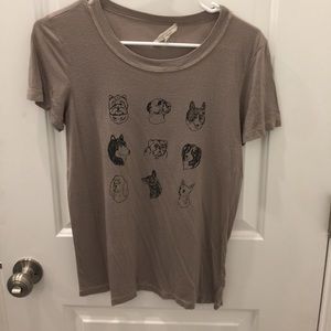 Urban Outfitters dog graphic tee