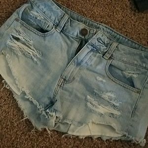 American Eagle High waisted shorts