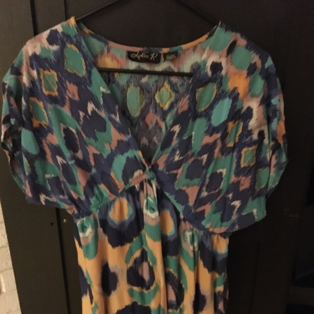 Multi colored dress