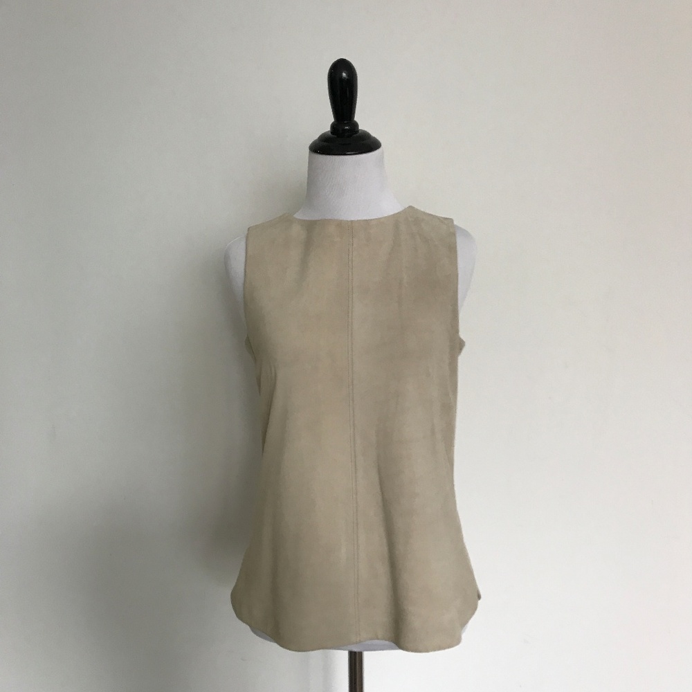 Vince Suede Top Size 4