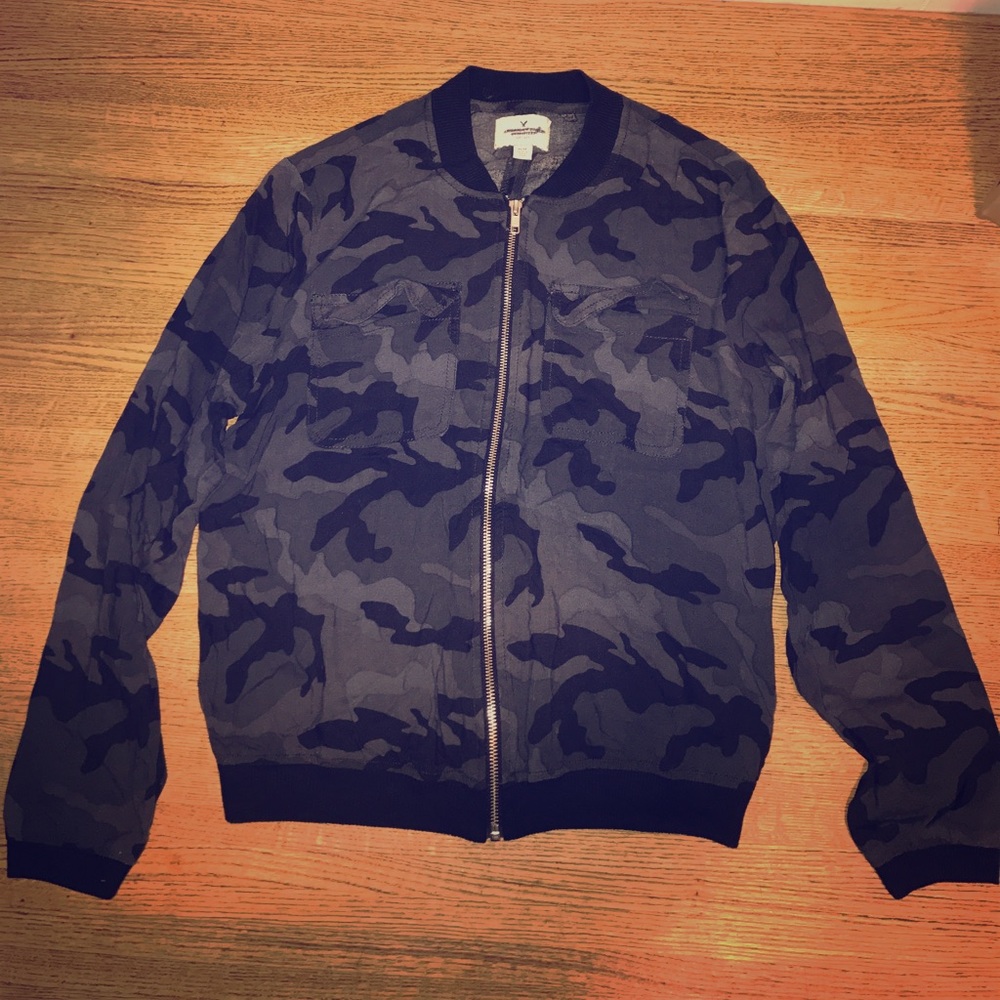 American Eagle Outfitters camp Zip Up