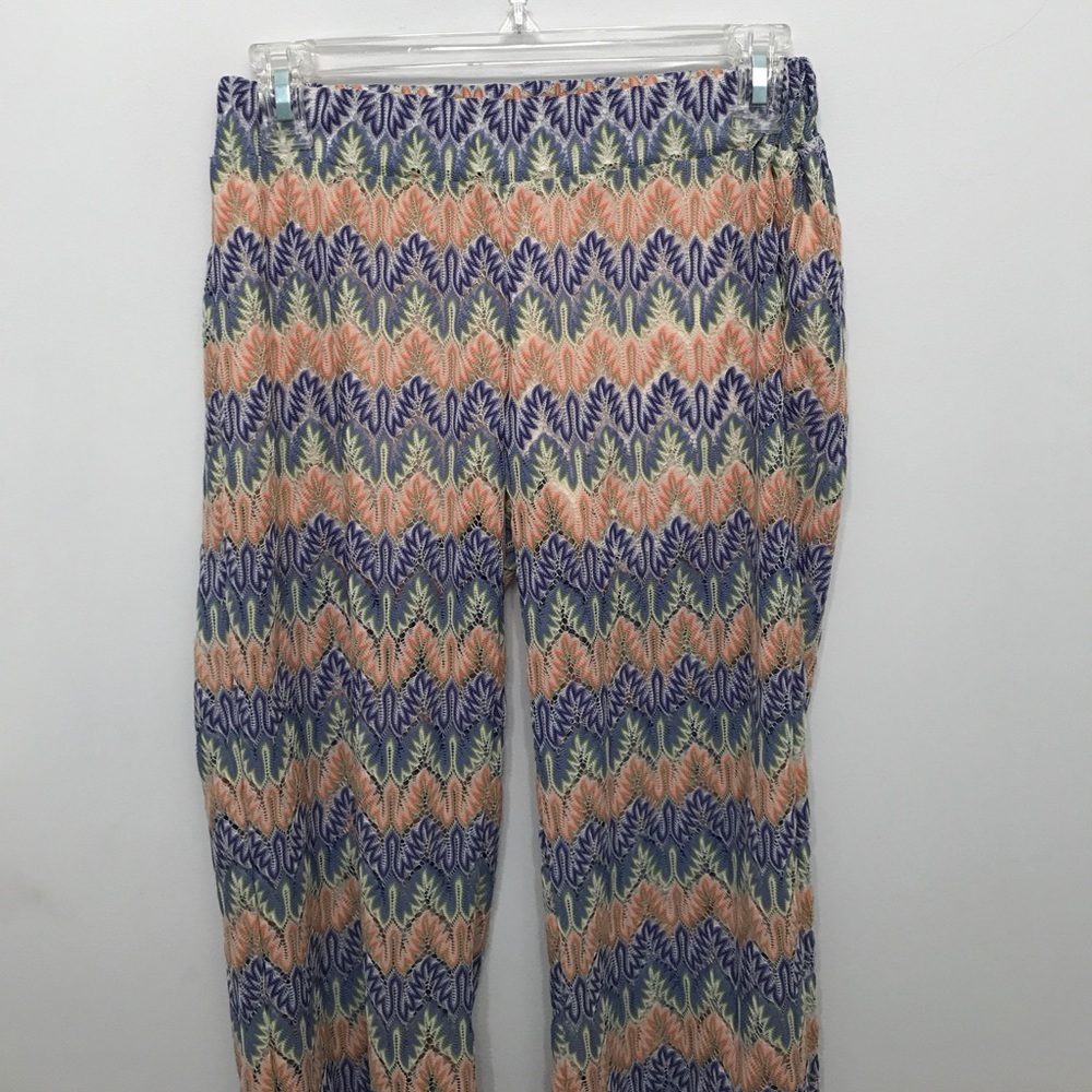 pattern long pants