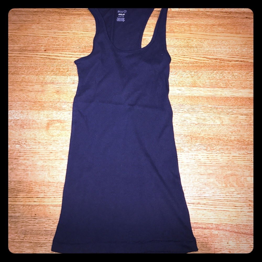 Aerie navy tank top