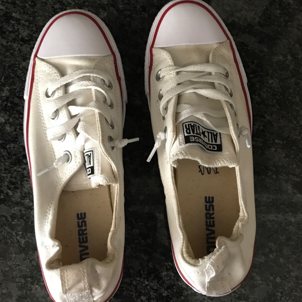Practically brand new CONVERSE ALL STAR- white