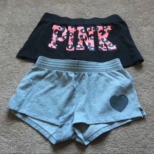 Lot of pink shorts