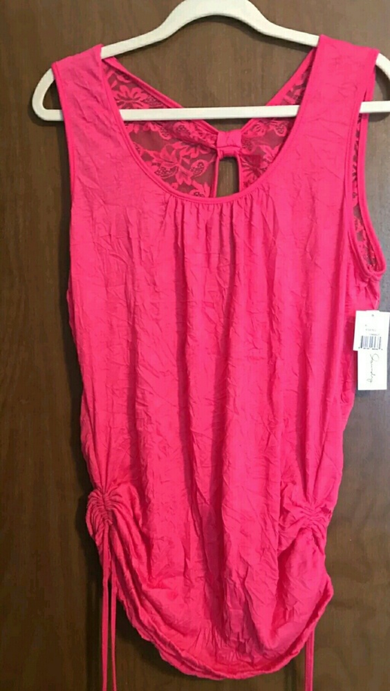 French laundry tank lace tank