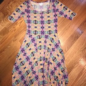 Large Lularoe Nicole - fun pattern!
