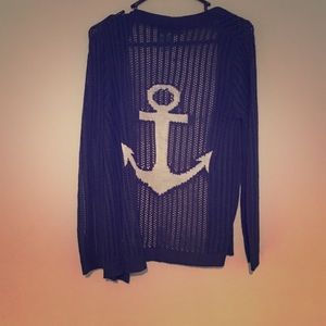 NWT boutique anchor sweater