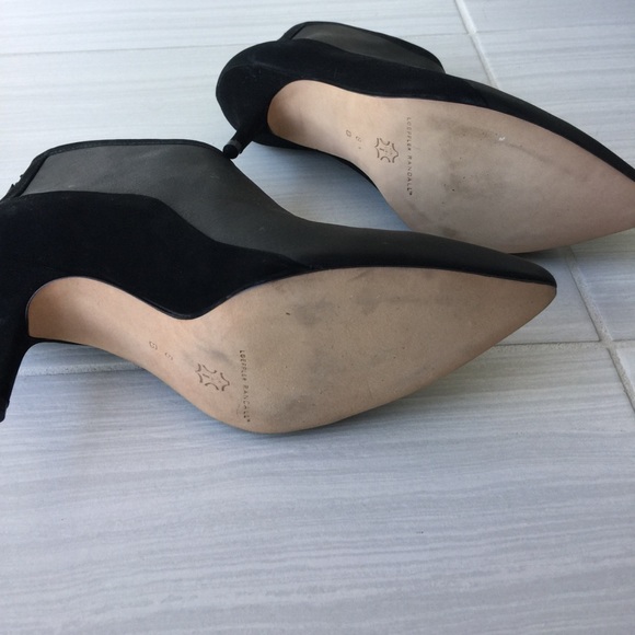Loeffleer Randall black leather/suede bootie NWOT - Picture 8 of 8