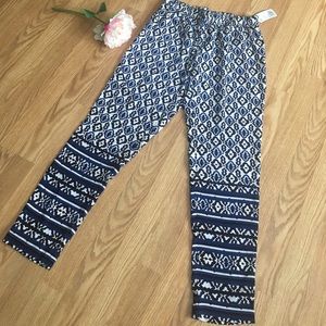 NWT long pants size small