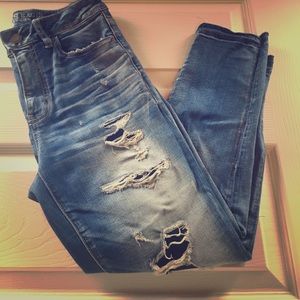 Hi-Rise Jegging Crop Jeans