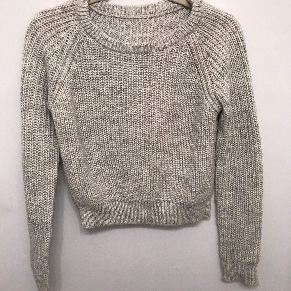 cropped sweater
