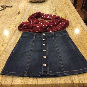 American Eagle Denim Skirt New With Tags